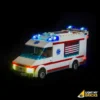 Light My Bricks - Verlichtingsset Geschikt Voor LEGO Ambulance 4431