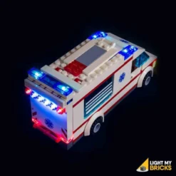 Light My Bricks - Verlichtingsset Geschikt Voor LEGO Ambulance 4431 -Building Blocks Store ambulance 3