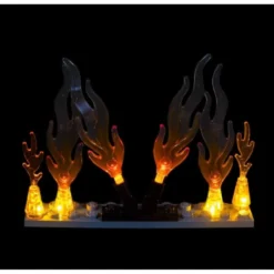 Light My Bricks - Verlichtingsset Geschikt Voor LEGO Attack On The Burrow 75980 -Building Blocks Store attack on the burrow 4