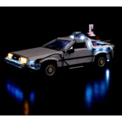 Light My Bricks - Verlichtingsset Geschikt Voor LEGO Back To The Future Time Machine - 10300 -Building Blocks Store back to the future 2