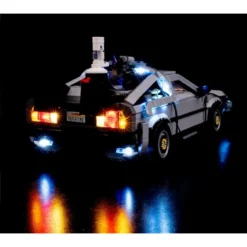 Light My Bricks - Verlichtingsset Geschikt Voor LEGO Back To The Future Time Machine - 10300 -Building Blocks Store back to the future 5