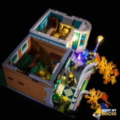 Light My Bricks - Verlichtingsset Geschikt Voor LEGO Bookshop 10270 -Building Blocks Store bookshop 3
