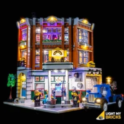 Light My Bricks - Verlichtingsset Geschikt Voor LEGO Corner Garage 10264