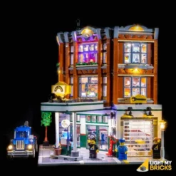Light My Bricks - Verlichtingsset Geschikt Voor LEGO Corner Garage 10264 -Building Blocks Store corner garage 5