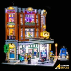 Light My Bricks - Verlichtingsset Geschikt Voor LEGO Corner Garage 10264 -Building Blocks Store corner garage 6
