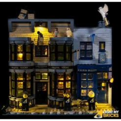 Light My Bricks - Verlichtingsset Geschikt Voor LEGO Diagon Alley 75978 -Building Blocks Store diagon alley 10