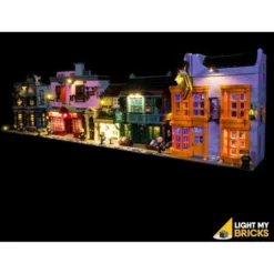 Light My Bricks - Verlichtingsset Geschikt Voor LEGO Diagon Alley 75978 -Building Blocks Store diagon alley 12