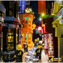 Light My Bricks - Verlichtingsset Geschikt Voor LEGO Diagon Alley 75978 -Building Blocks Store diagon alley 2