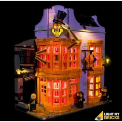 Light My Bricks - Verlichtingsset Geschikt Voor LEGO Diagon Alley 75978 -Building Blocks Store diagon alley 4