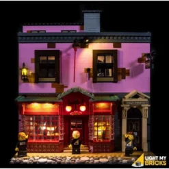 Light My Bricks - Verlichtingsset Geschikt Voor LEGO Diagon Alley 75978 -Building Blocks Store diagon alley 8