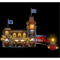 Light My Bricks - Verlichtingsset Geschikt Voor LEGO Disney Train Station 71044