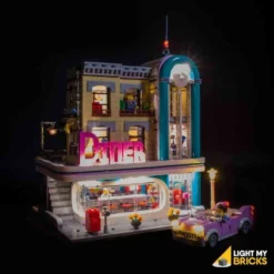 Light My Bricks - Verlichtingsset Geschikt Voor LEGO Downtown Diner 10260