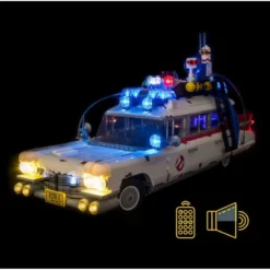 Light My Bricks - Verlichtingsset Geschikt Voor LEGO Ghostbusters Ecto 1 Set 10274 + Afstandsbediening