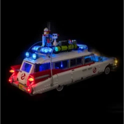 Light My Bricks - Verlichtingsset Geschikt Voor LEGO Ghostbusters Ecto 1 Set 10274 + Afstandsbediening -Building Blocks Store ecto 12 3