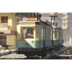 European Tram – WWII Public Transportation -Building Blocks Store european tram 2