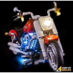 Light My Bricks - Verlichtingsset Geschikt Voor LEGO Harley Davidson Fatboy 10269