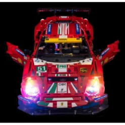 Light My Bricks - Verlichtingsset Geschikt Voor LEGO Ferrari 488 GTE 42125 -Building Blocks Store ferrari 488 gte 2