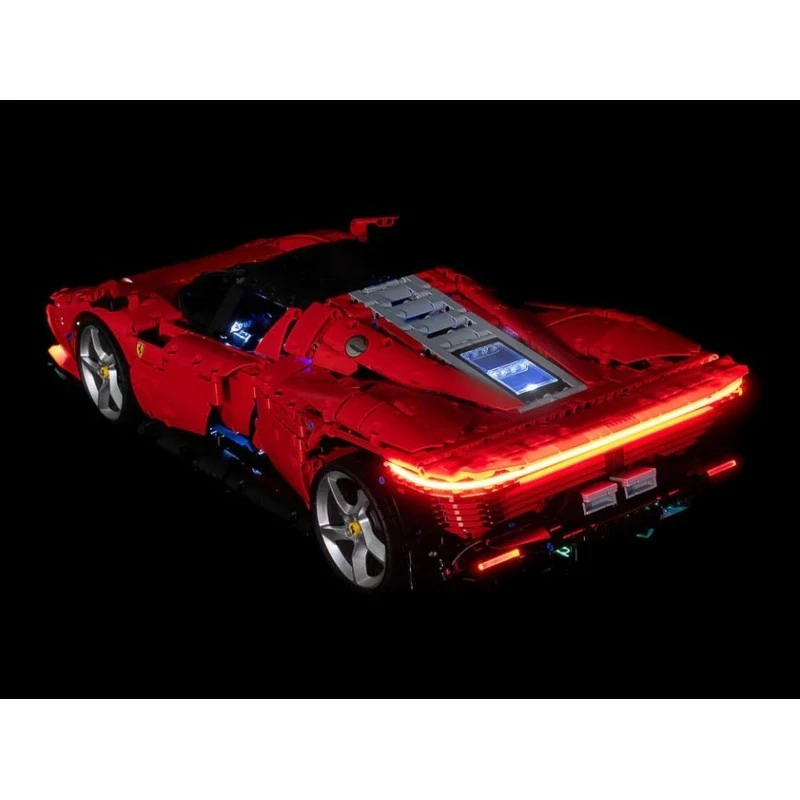 Light My Bricks - Verlichtingsset Geschikt Voor LEGO Ferrari Daytona SP3 - 42143 11 Light My Bricks - Verlichtingsset Geschikt Voor LEGO Ferrari Daytona SP3 - 42143 - Image 11