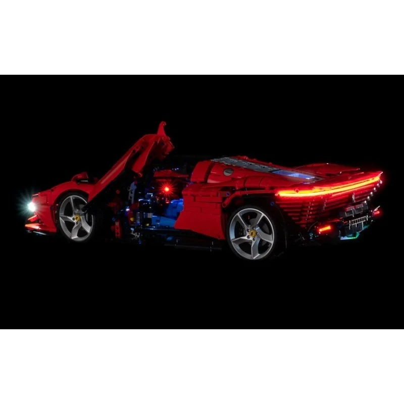 Light My Bricks - Verlichtingsset Geschikt Voor LEGO Ferrari Daytona SP3 - 42143 12 Light My Bricks - Verlichtingsset Geschikt Voor LEGO Ferrari Daytona SP3 - 42143 - Image 12