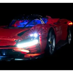 Light My Bricks - Verlichtingsset Geschikt Voor LEGO Ferrari Daytona SP3 - 42143 26 Light My Bricks - Verlichtingsset Geschikt Voor LEGO Ferrari Daytona SP3 - 42143 -Building Blocks Store ferrari daytona sp3 12