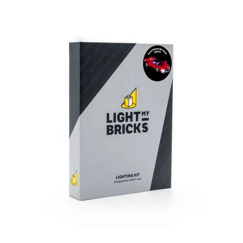 Light My Bricks - Verlichtingsset Geschikt Voor LEGO Ferrari Daytona SP3 - 42143 4 Light My Bricks - Verlichtingsset Geschikt Voor LEGO Ferrari Daytona SP3 - 42143 - Image 4
