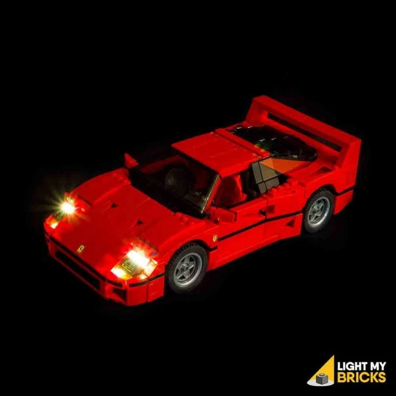 Light My Bricks - Verlichtingsset Geschikt Voor LEGO Ferrari F40 10248 1 Light My Bricks - Verlichtingsset Geschikt Voor LEGO Ferrari F40 10248