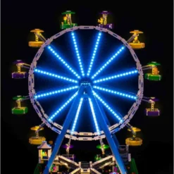 Light My Bricks - Verlichtingsset Geschikt Voor LEGO Ferris Wheel 10247 V2 -Building Blocks Store ferris wheel 4