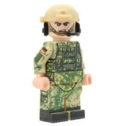 German Bundeswehr Soldier (Tan Multitarn) -Building Blocks Store german bundeswehr soldier multitarn 5