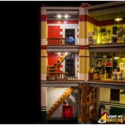 Light My Bricks - Verlichtingsset Geschikt Voor LEGO Ghostbusters Firehouse 75827 -Building Blocks Store ghostbusters firehouse 3