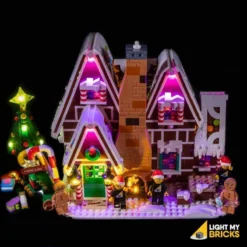 Light My Bricks - Verlichtingsset Geschikt Voor LEGO Gingerbread House 10267
