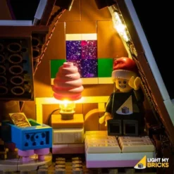 Light My Bricks - Verlichtingsset Geschikt Voor LEGO Gingerbread House 10267 -Building Blocks Store gingerbread house 4