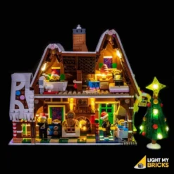 Light My Bricks - Verlichtingsset Geschikt Voor LEGO Gingerbread House 10267 -Building Blocks Store gingerbread house 6