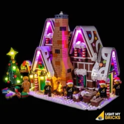 Light My Bricks - Verlichtingsset Geschikt Voor LEGO Gingerbread House 10267 -Building Blocks Store gingerbread house 7