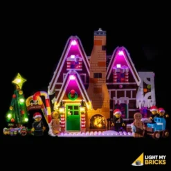 Light My Bricks - Verlichtingsset Geschikt Voor LEGO Gingerbread House 10267 -Building Blocks Store gingerbread house 8