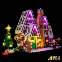 Light My Bricks - Verlichtingsset Geschikt Voor LEGO Gingerbread House 10267 -Building Blocks Store gingerbread house 9