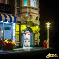 Light My Bricks - Verlichtingsset Geschikt Voor LEGO Green Grocer 10185 -Building Blocks Store green grocer 4