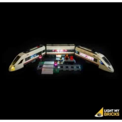 Light My Bricks - Verlichtingsset Geschikt Voor LEGO High Speed Passenger Train 60051 -Building Blocks Store high speed passenger train 3
