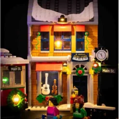 Light My Bricks - Verlichtingsset Geschikt Voor LEGO Kerst Dorpsstraat 10308 -Building Blocks Store holiday main street 12