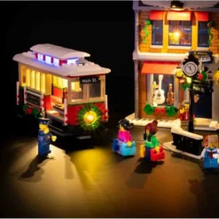 Light My Bricks - Verlichtingsset Geschikt Voor LEGO Kerst Dorpsstraat 10308 -Building Blocks Store holiday main street 13