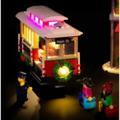 Light My Bricks - Verlichtingsset Geschikt Voor LEGO Kerst Dorpsstraat 10308 -Building Blocks Store holiday main street 15