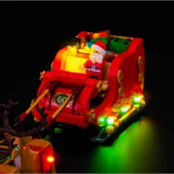 Light My Bricks - Verlichtingsset Geschikt Voor LEGO De Slee Van De Kerstman 40499 -Building Blocks Store holiday main street 4