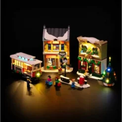 Light My Bricks - Verlichtingsset Geschikt Voor LEGO Kerst Dorpsstraat 10308