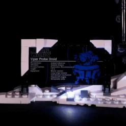 Light My Bricks - Verlichtingsset Geschikt Voor LEGO Star Wars Imperial Probe Droid 75306 -Building Blocks Store imperial probe droid 3