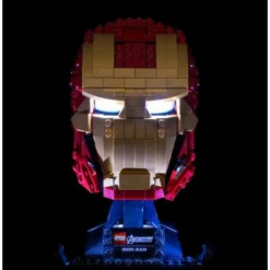 Light My Bricks - Verlichtingsset Geschikt Voor LEGO Iron Man Helmet 76165