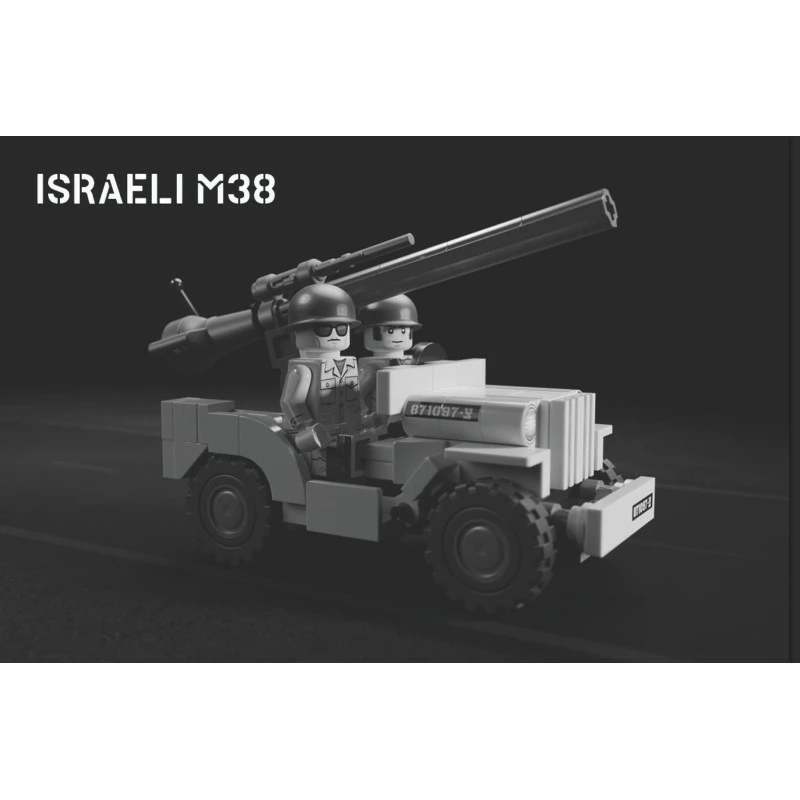 Israeli M38 – 4x4 Truck With Recoilless Rifle 2 Israeli M38 – 4x4 Truck With Recoilless Rifle - Image 2
