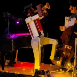 Light My Bricks - Verlichtingsset Geschikt Voor LEGO Jazz Quartet - 21334 -Building Blocks Store jazz quartet 5