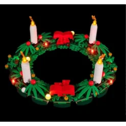 Light My Bricks - Verlichtingsset Geschikt Voor LEGO Kerstkrans 40426 -Building Blocks Store kerstkrans 4