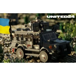 Kozak-2M1 – Ukrainian Armored Tactical Vehicle -Building Blocks Store kozak 2m1 3