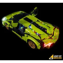 Light My Bricks - Verlichtingsset Geschikt Voor LEGO Lamborghini Sian FKP 37 42115 -Building Blocks Store lamborghini sian 2