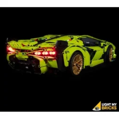 Light My Bricks - Verlichtingsset Geschikt Voor LEGO Lamborghini Sian FKP 37 42115 -Building Blocks Store lamborghini sian 5